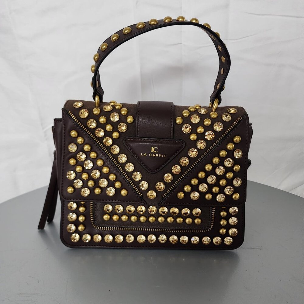 La Carrie Women's Thunder Clutch Studs  Bags - (BRAND NEW- NEVER USED)